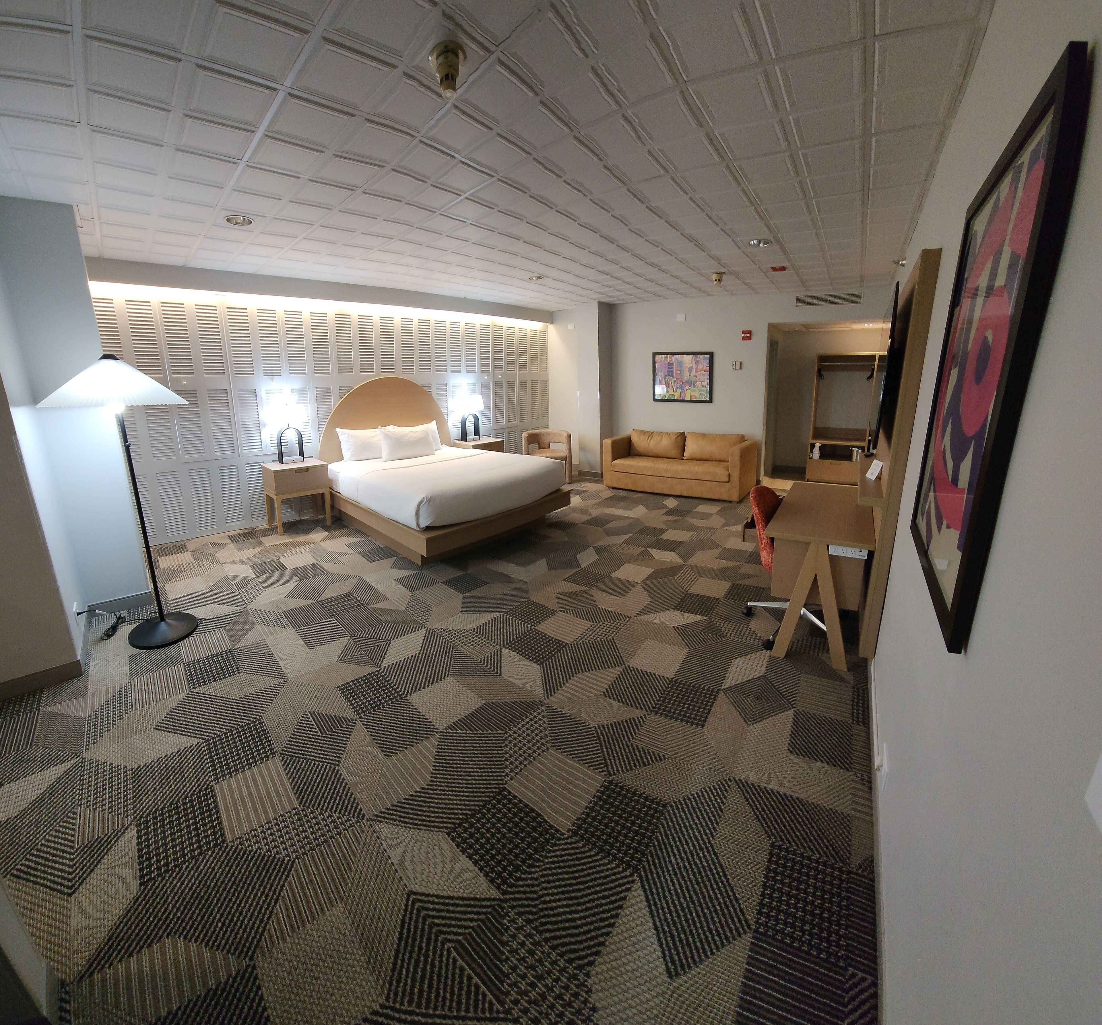 junior suite | premium bedding, desk, blackout curtains, soundproofing