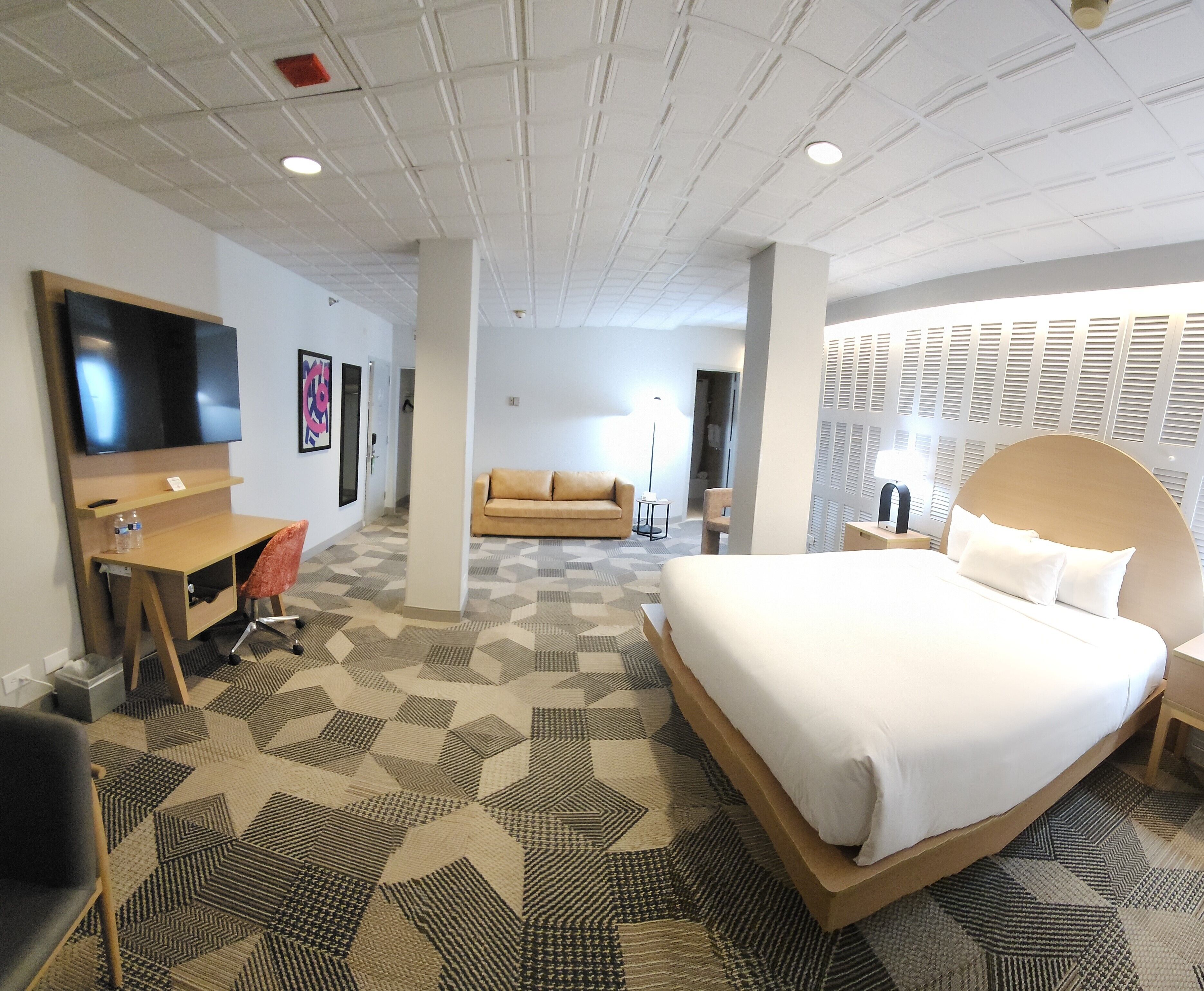 junior suite | premium bedding, desk, blackout curtains, soundproofing