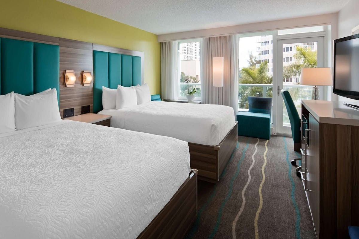 In-room safe, desk, laptop workspace, blackout curtains