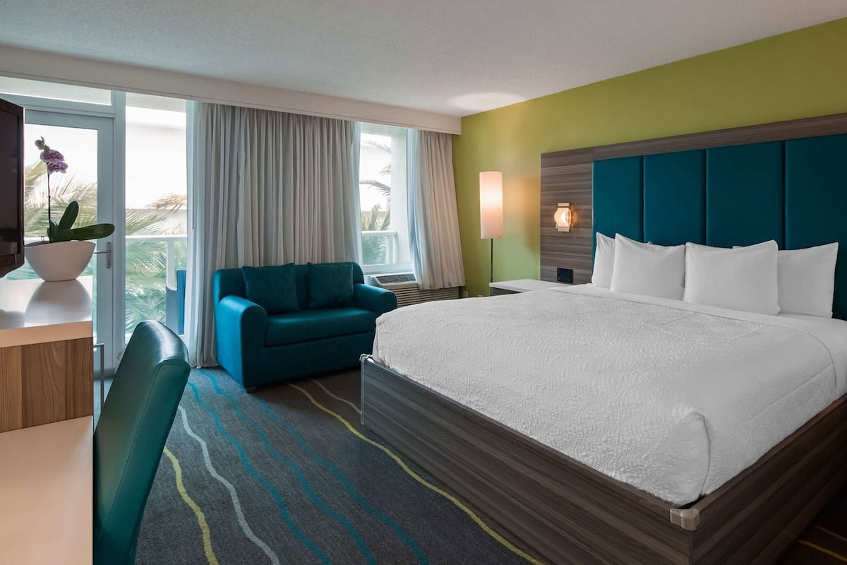 In-room safe, desk, laptop workspace, blackout curtains