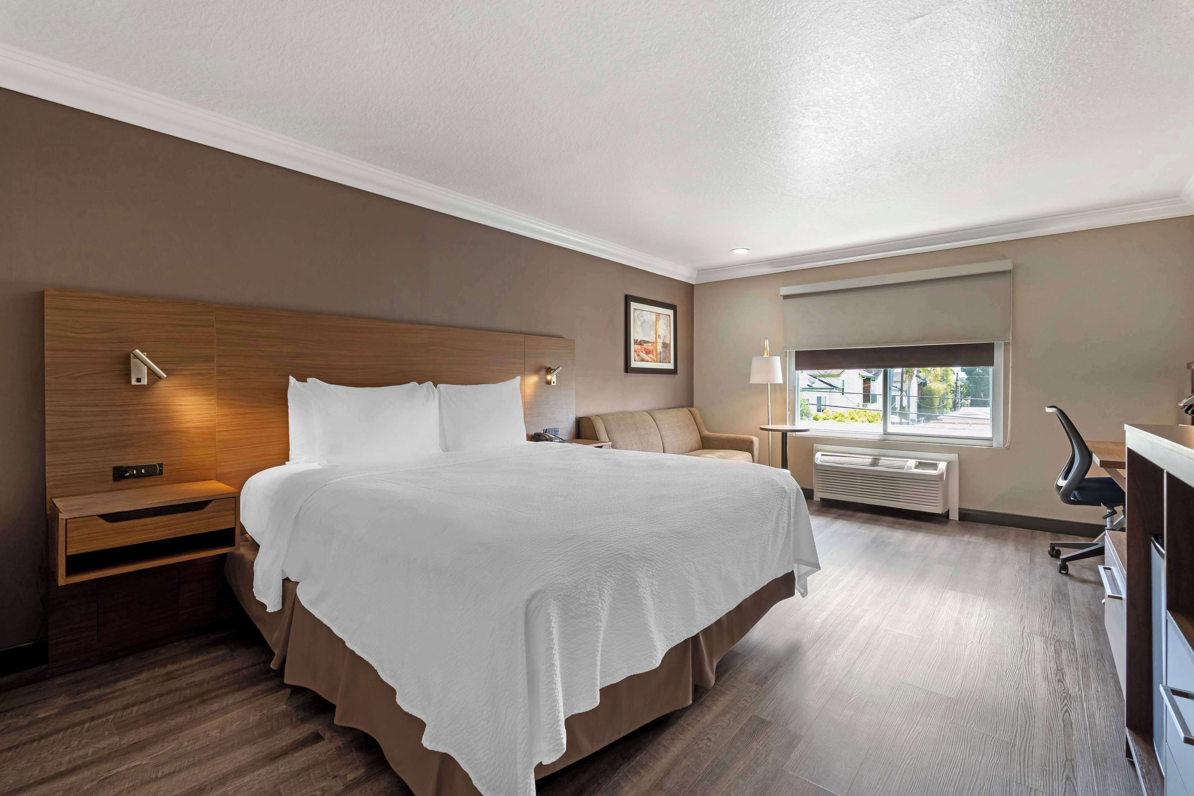 standard room, 1 king bed, non smoking, refrigerator (with sofabed) | 1 bedroom, egyptian cotton sheets, premium bedding, select comfort beds