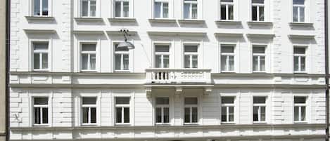 Fassade der Unterkunft