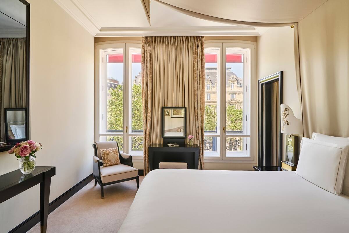 Signature Suite (Champs Elysées) | Premium bedding, down comforters, Select Comfort beds