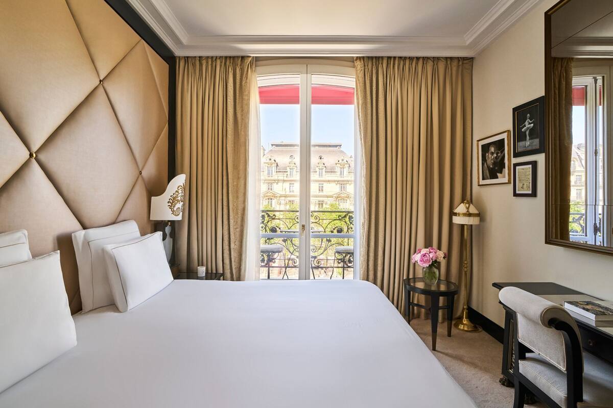 Room (Prestige Champs-Elysées) | Premium bedding, down comforters, Select Comfort beds