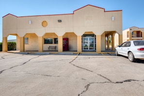 Fassade der Unterkunft