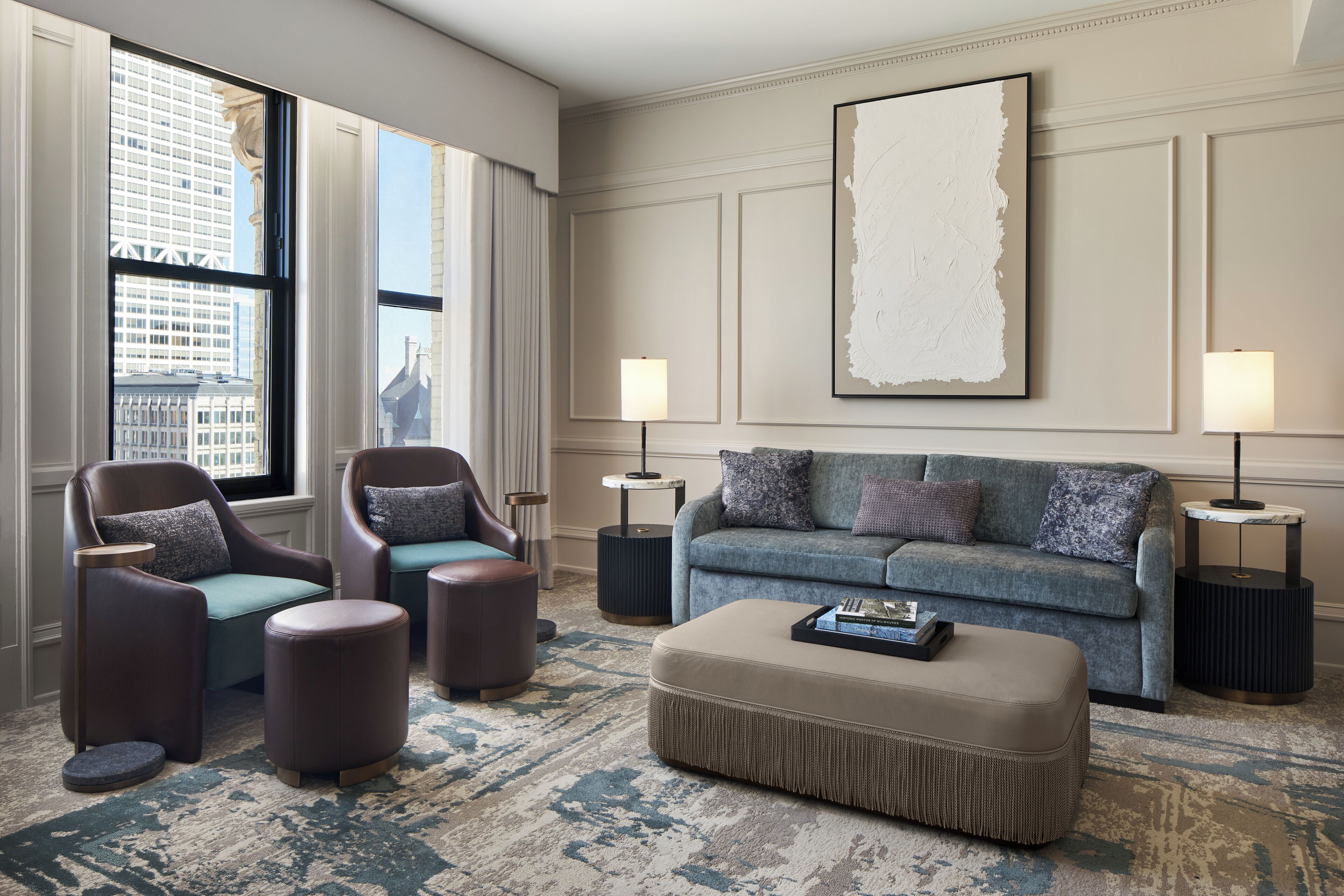 42-inch plasma tv with cable channels, tv, ipod dock