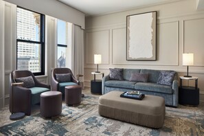 42-inch plasma TV with cable channels, TV, iPod dock