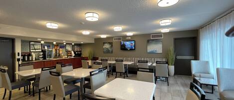 Free daily full breakfast