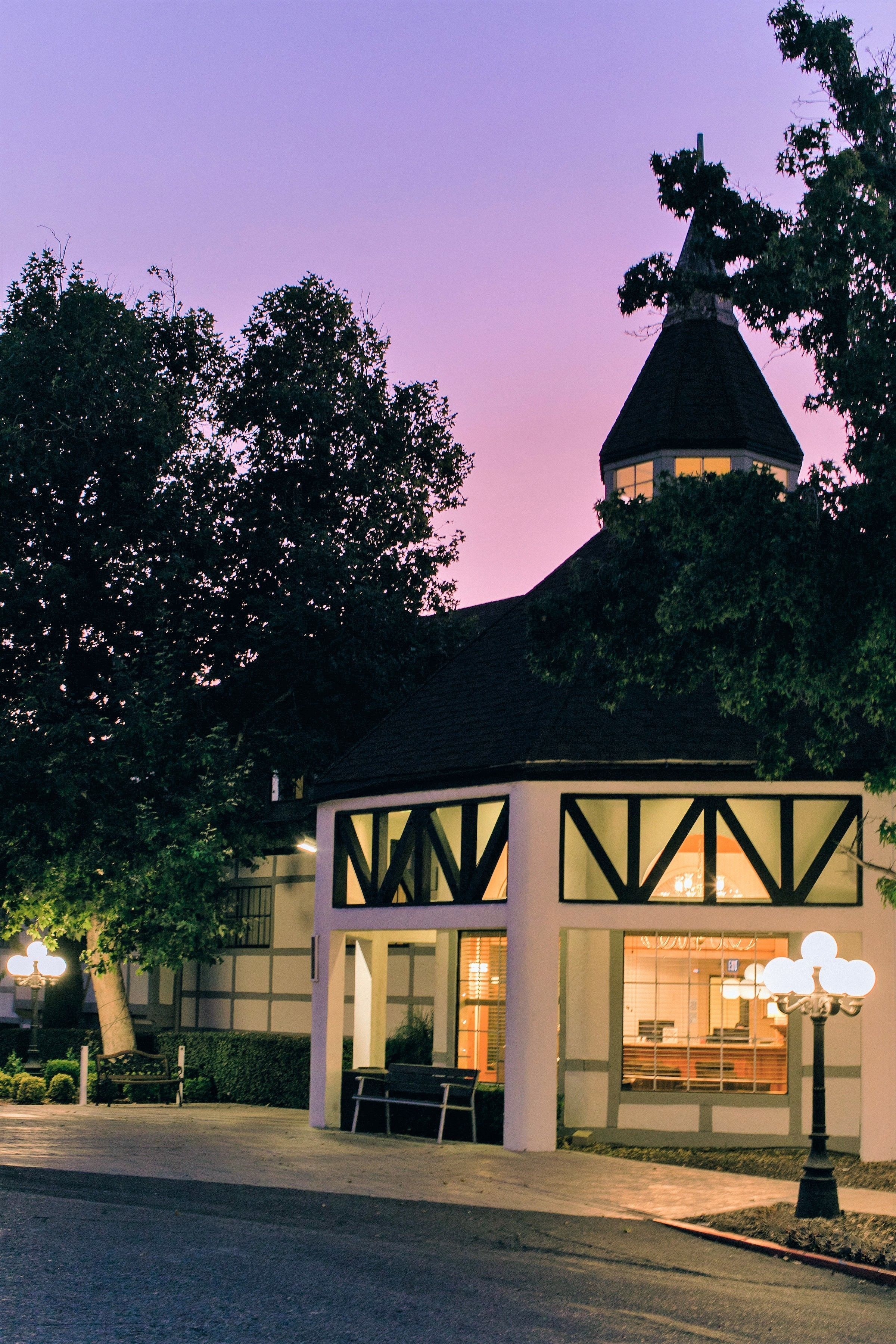 front of property – evening/night