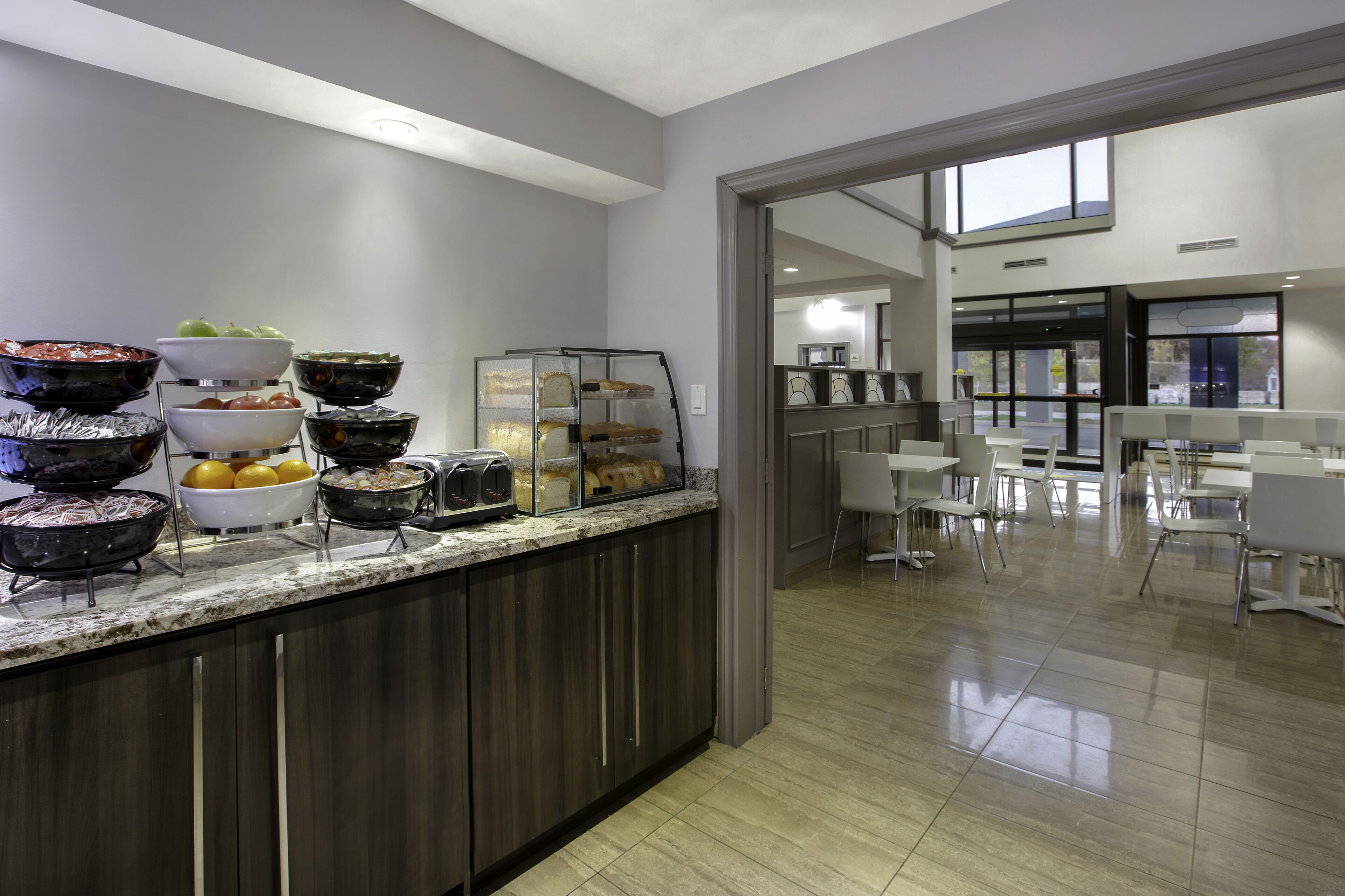 Free daily full breakfast