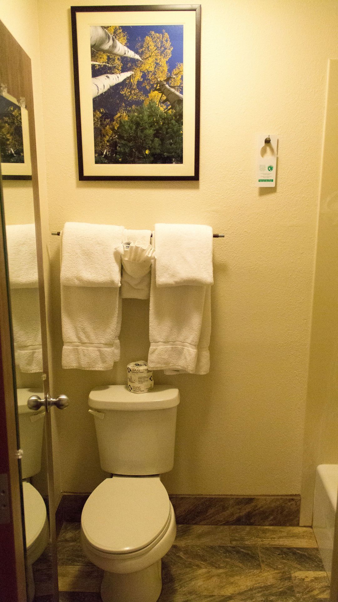 Bathroom | Combined shower/tub, free toiletries, towels