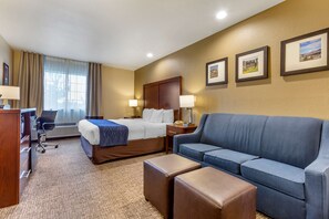 Standardzimmer, 1 King-Bett, Nichtraucher | Hochwertige Bettwaren, Schreibtisch, Verdunkelungsvorhänge