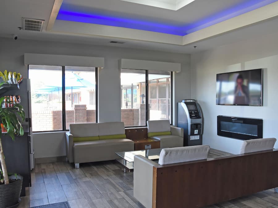 Sala de estar en el lobby