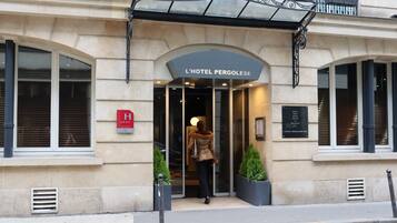 Voorkant van accommodatie