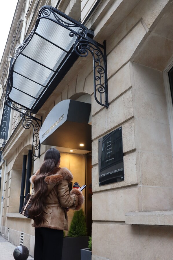 Façade de l’hébergement 