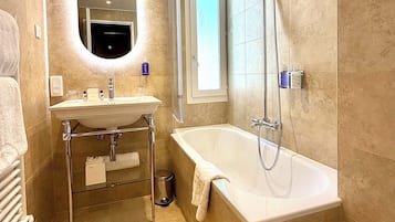 Free toiletries, hair dryer, bathrobes, slippers
