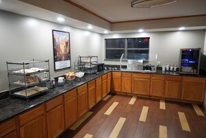 Free daily full breakfast