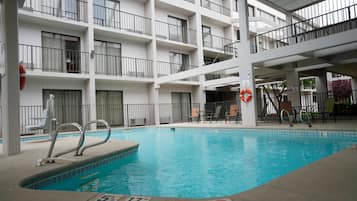 Seasonal outdoor pool