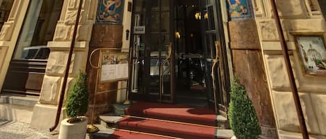 Entrée de l’hébergement