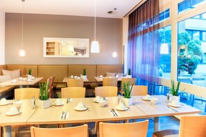 Daily buffet breakfast (EUR 15 per person)