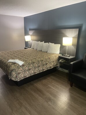 Standard Room, 1 King Bed | Desk, soundproofing, free WiFi, bed sheets - Blue Spring Inn Orange City (Orange City)