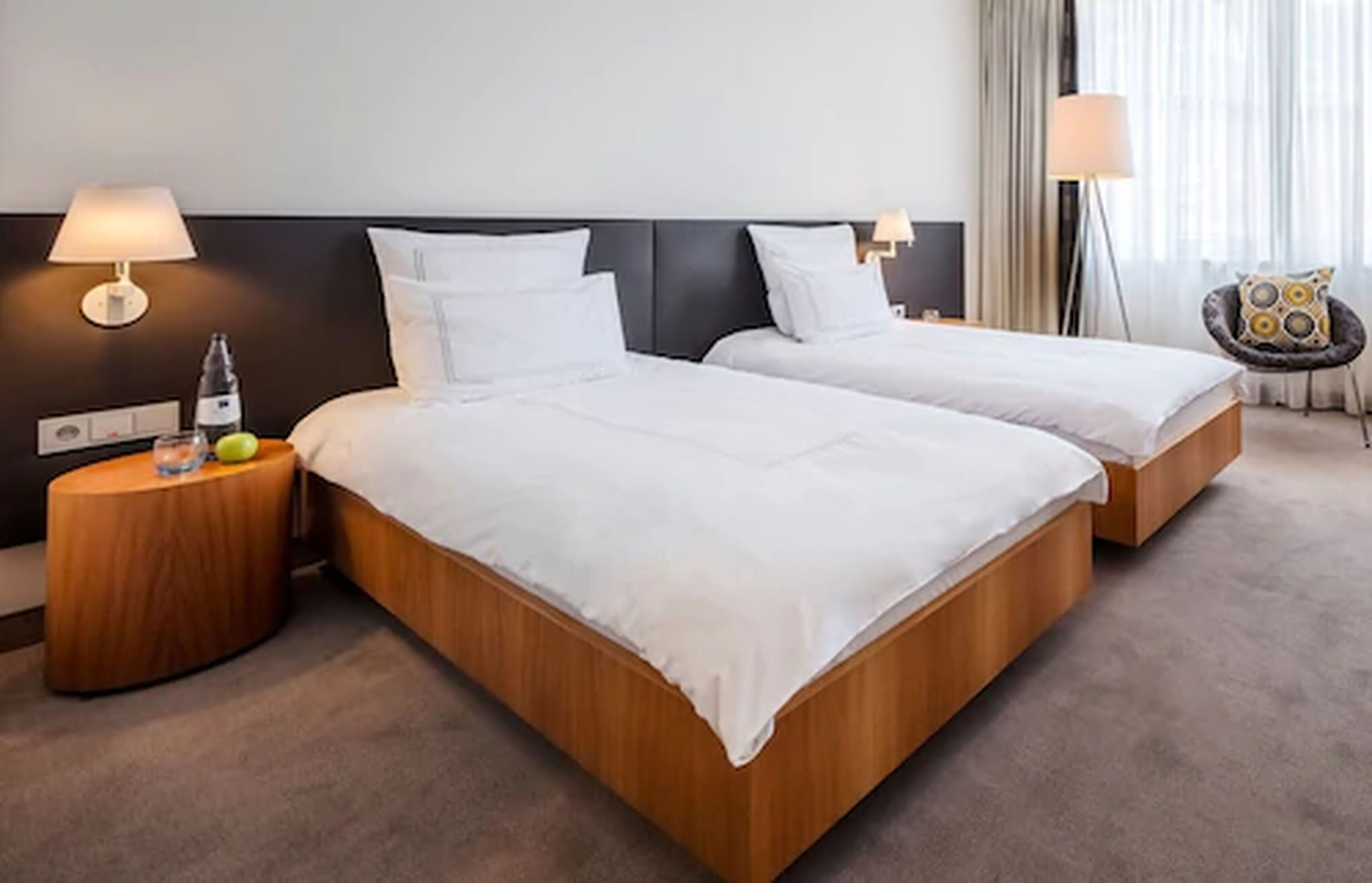 superior room, 2 single beds | premium bedding, down duvets, minibar, in-room safe
