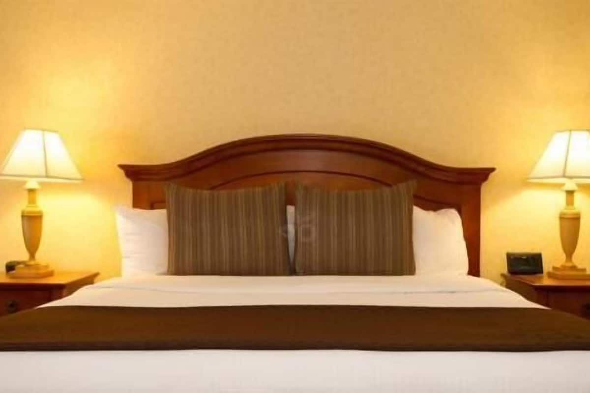 Ropa de cama de alta calidad y escritorio