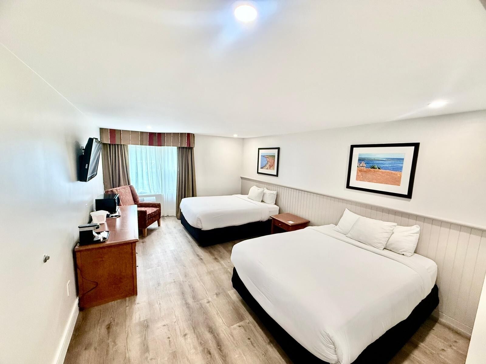 Standard Two Queen Beds - Conference Centre | Premium bedding, in-room safe, blackout drapes, iron/ironing board