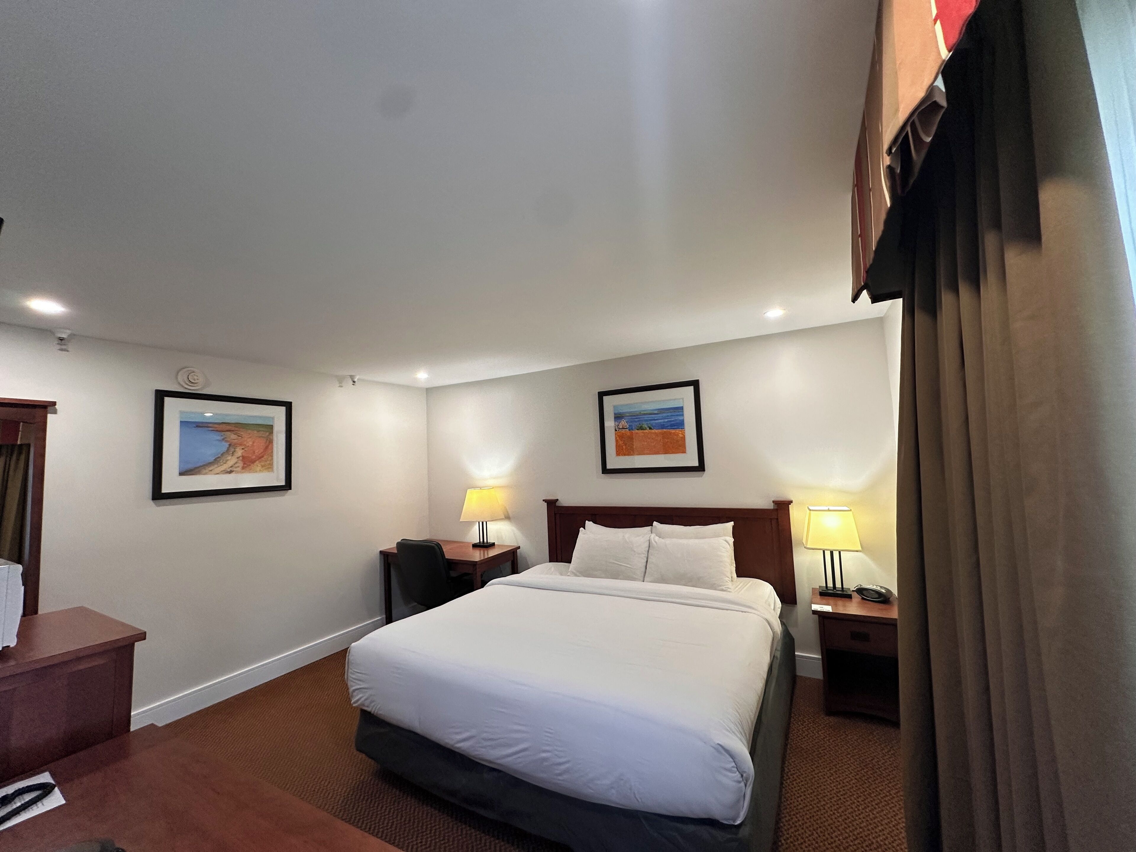 Renovated 1 King Bed - Main Building | Premium bedding, in-room safe, blackout drapes, iron/ironing board