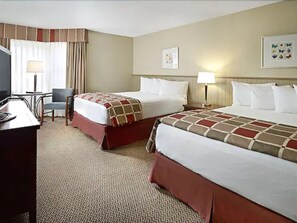 Ropa de cama de alta calidad, caja fuerte, cortinas opacas