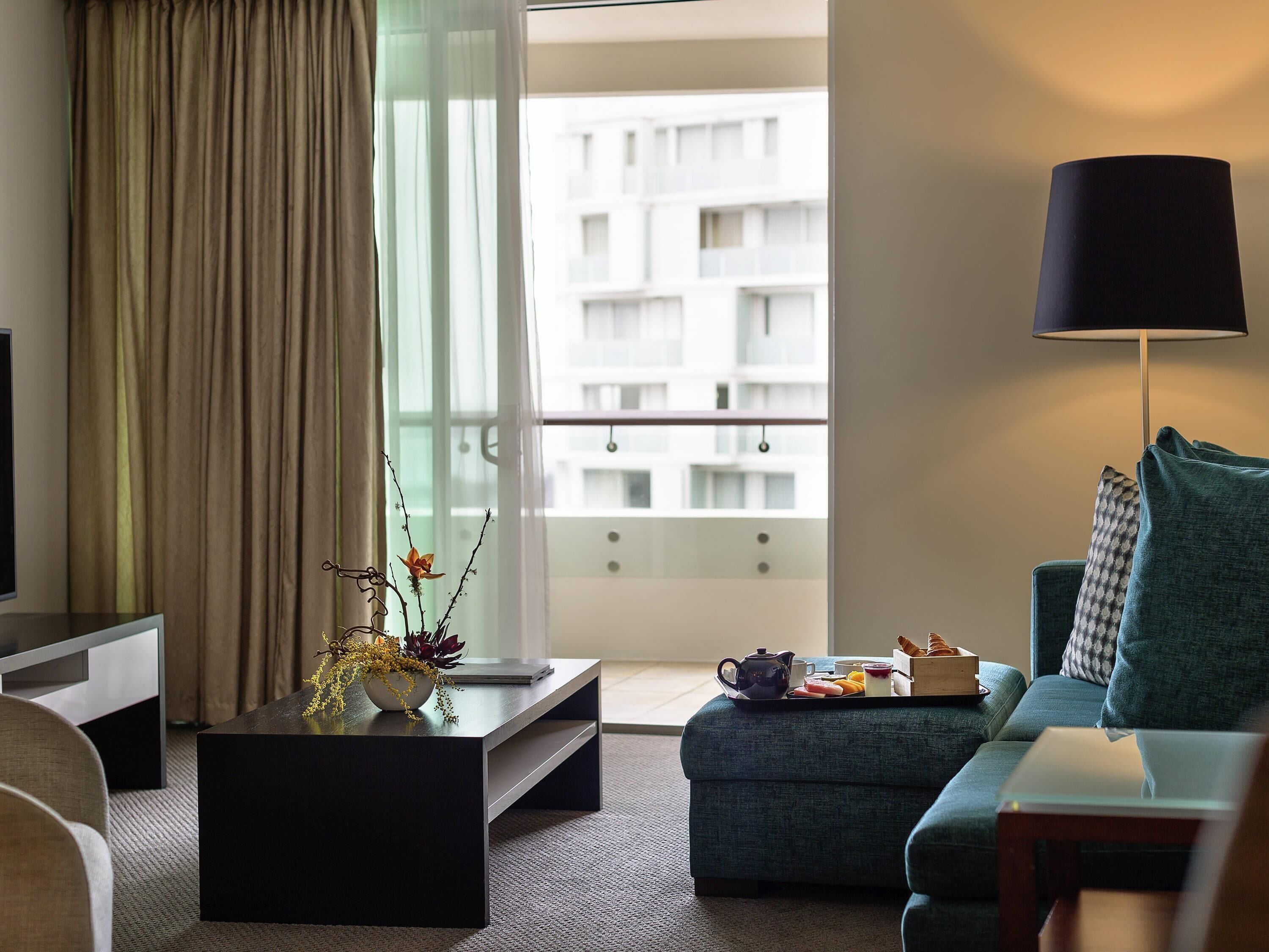 公寓, 1 間臥室 | 高級寢具、迷你吧、房內夾萬、書桌