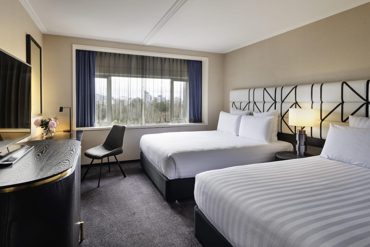 Superior Room, 2 Queen Beds | Premium bedding, minibar, in-room safe, desk