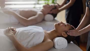 Couples treatment room(s), sauna, body treatments, aromatherapy