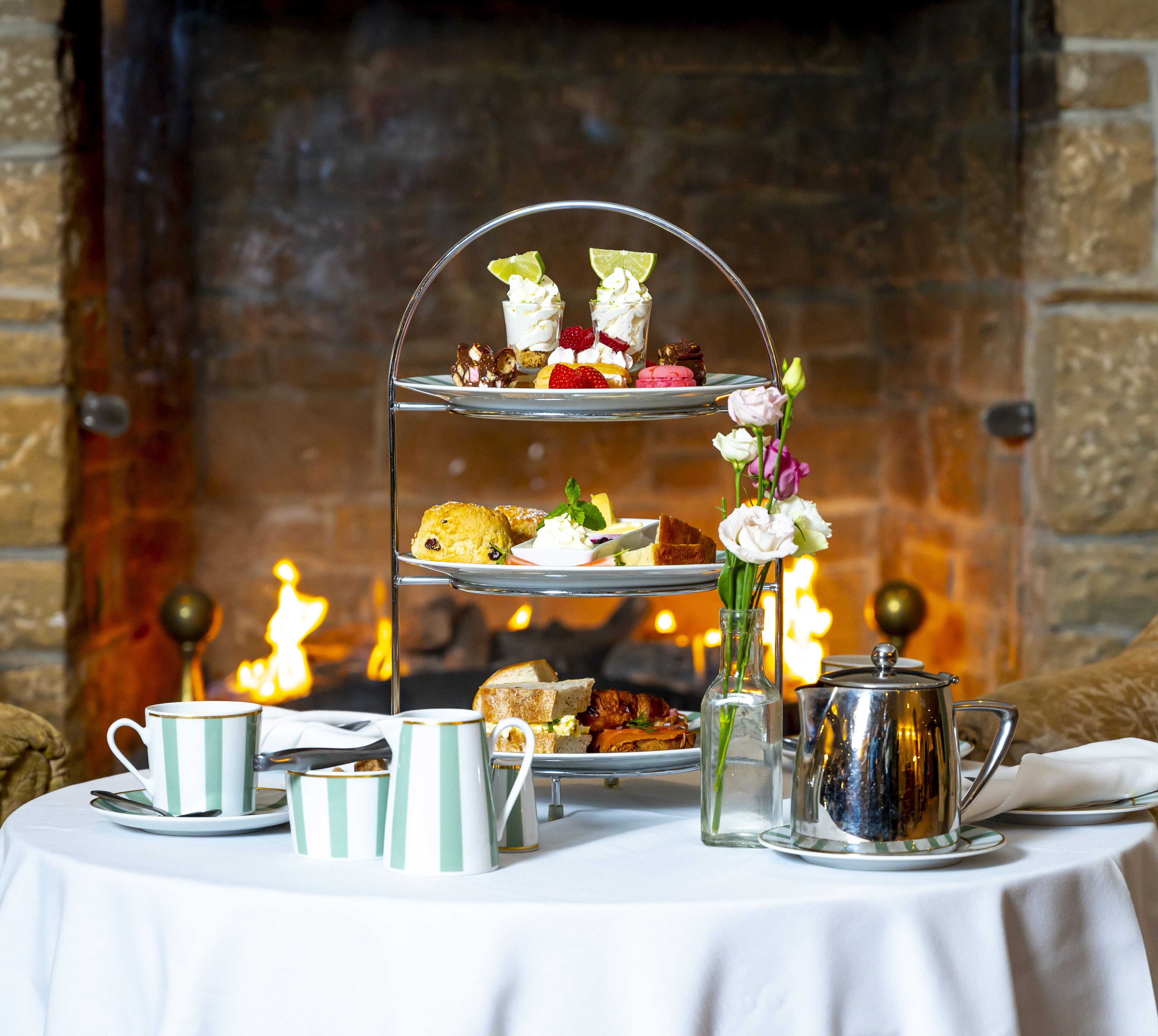 Der serveres morgenmad og aftensmad