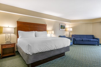 Premium bedding, pillowtop beds, in-room safe, desk at Holiday Inn Resort Orlando - Lake Buena Vista, an IHG Hotel