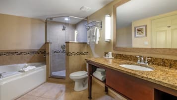 Suíte, 1 cama King, banheira adaptada, sacada (Jetted Tub) | Banheiro