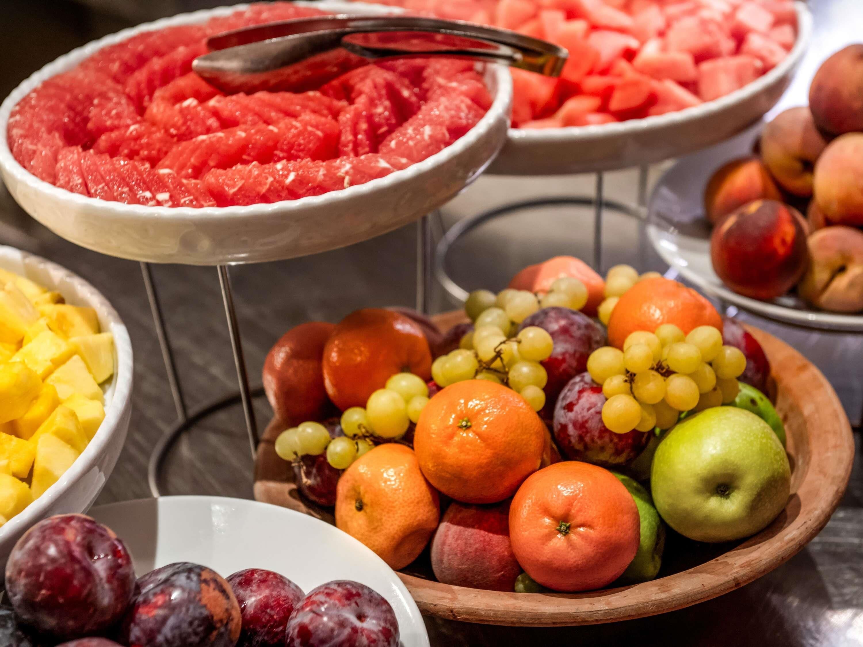 Tägliches Frühstücksbuffet gegen Gebühr