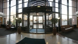 Interior entrance