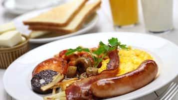 Petit déjeuner à emporter (11 GBP par personne)