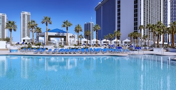 Outdoor pool, open 10:00 AM to 6:00 PM, cabanas (surcharge) at Westgate Las Vegas Resort & Casino
