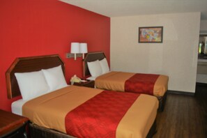 Individually furnished, desk, laptop workspace, blackout drapes