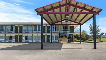 Overnatningsstedets facade