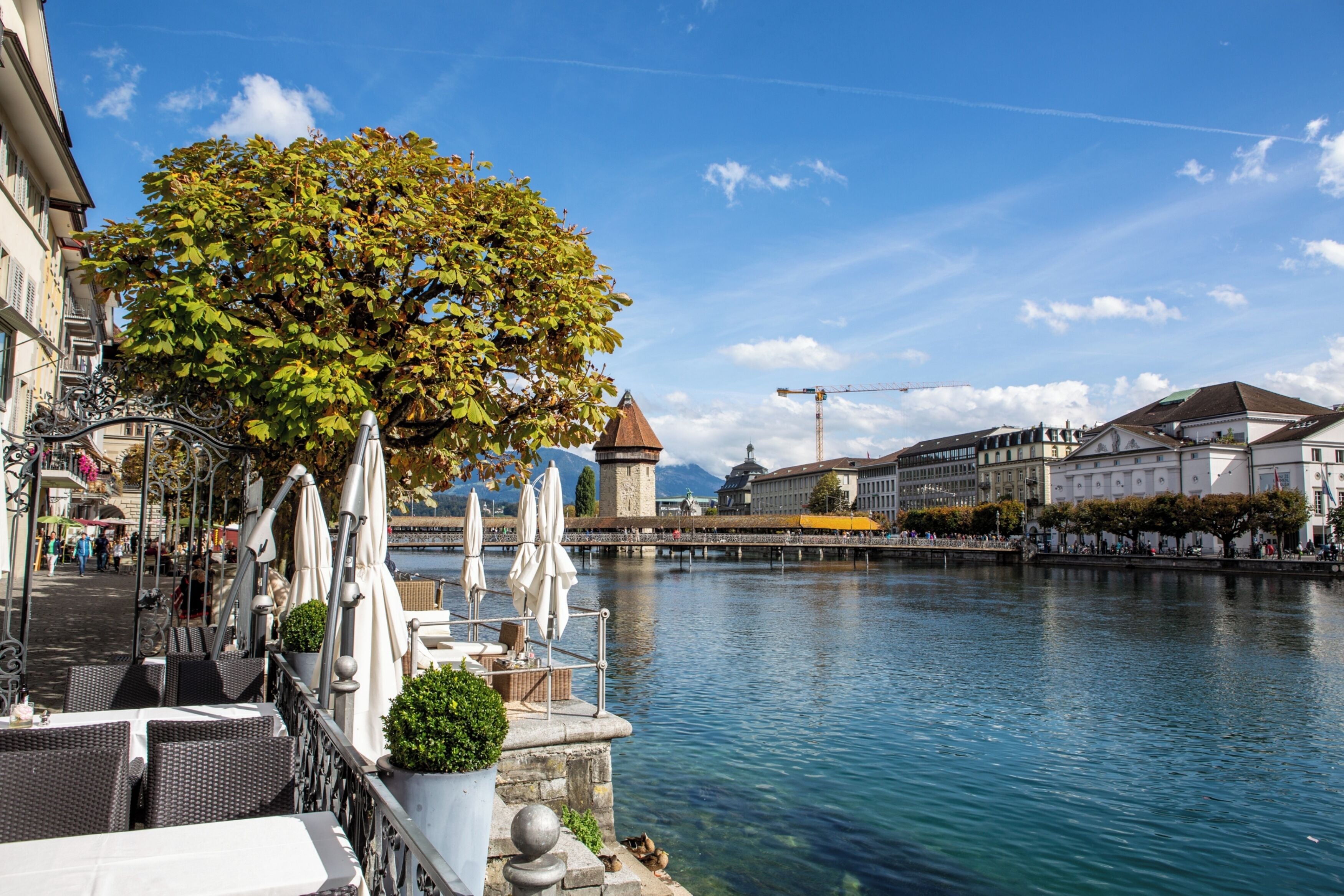 Blick auf die Umgebung