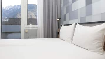 Standard Room, 2 Twin Beds, Balcony | Desk, blackout drapes, iron/ironing board, free cribs/infant beds