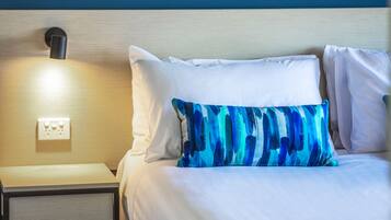 Desk, iron/ironing board, free WiFi, bed sheets