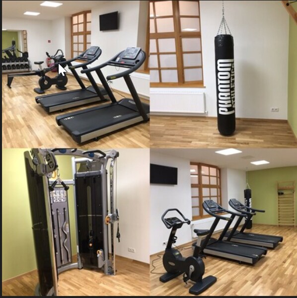 Work out in style with a variety of equipment at your fingertips.