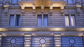 Fassade der Unterkunft