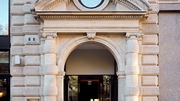 Entrada de la propiedad