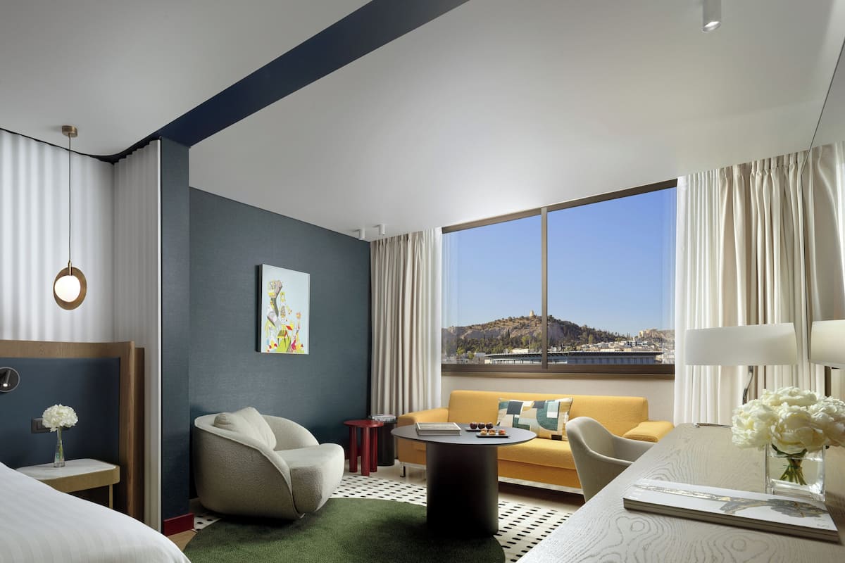 1 habitación, ropa de cama de alta calidad, cubrecamas y minibar