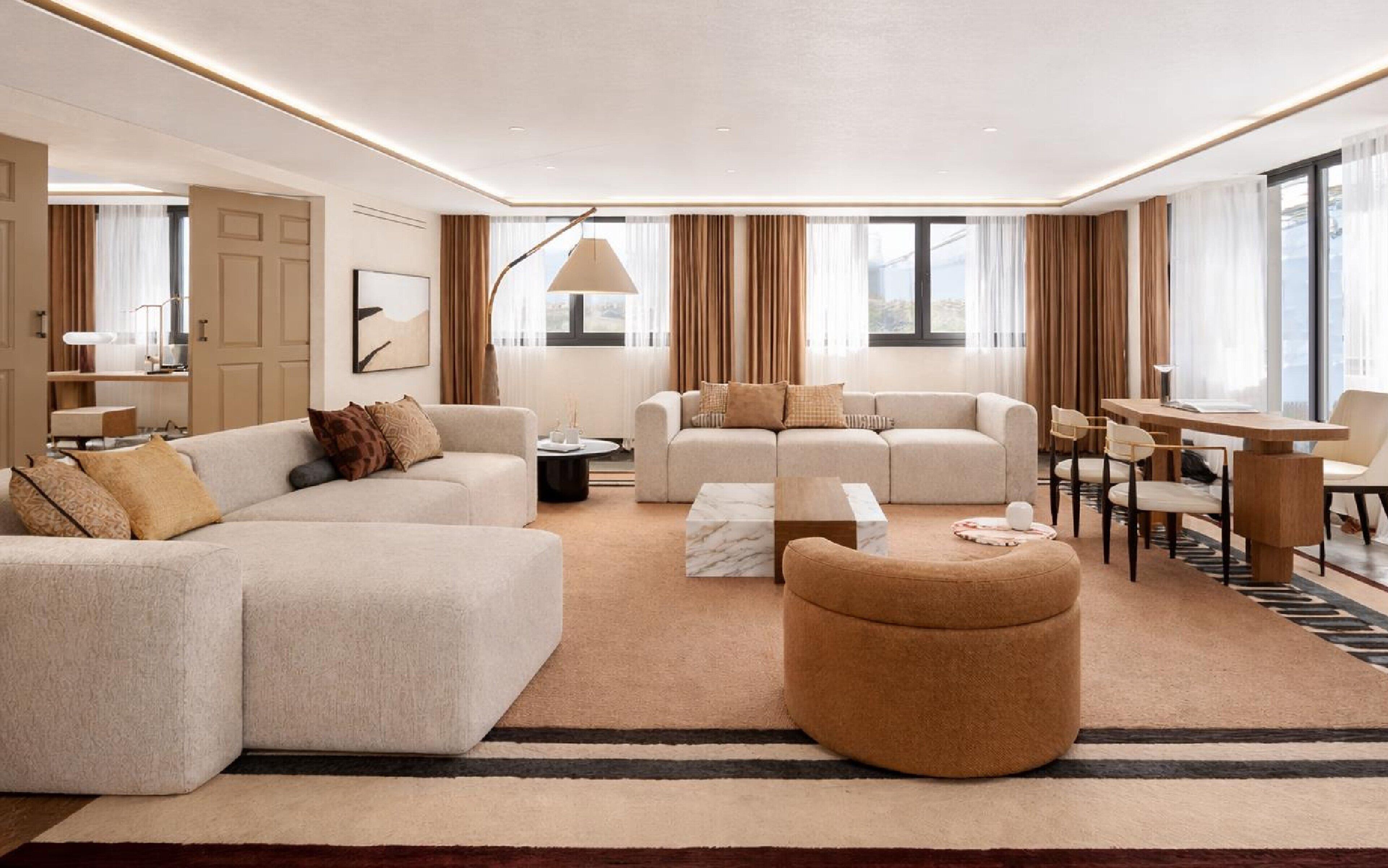 1 habitación, ropa de cama hipoalergénica, cubrecamas y minibar 